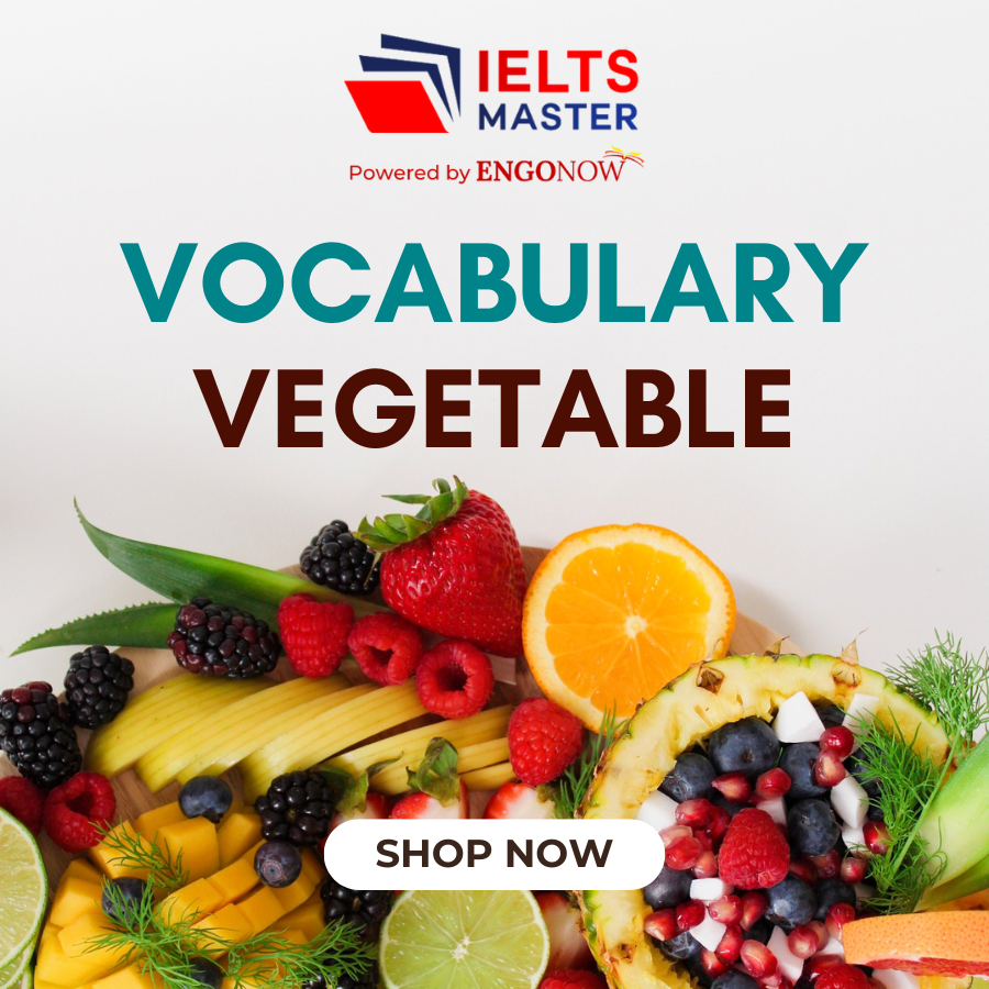 từ vựng tiếng Anh chủ đề vegetable
